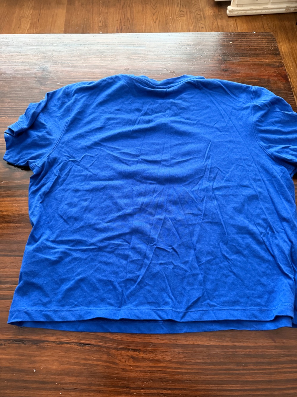 adidas woman’s crop topBlue Trefoil Logo Tee - Picture 2 of 3